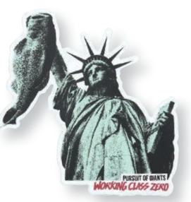 WCZ Liberty Bass Sticker