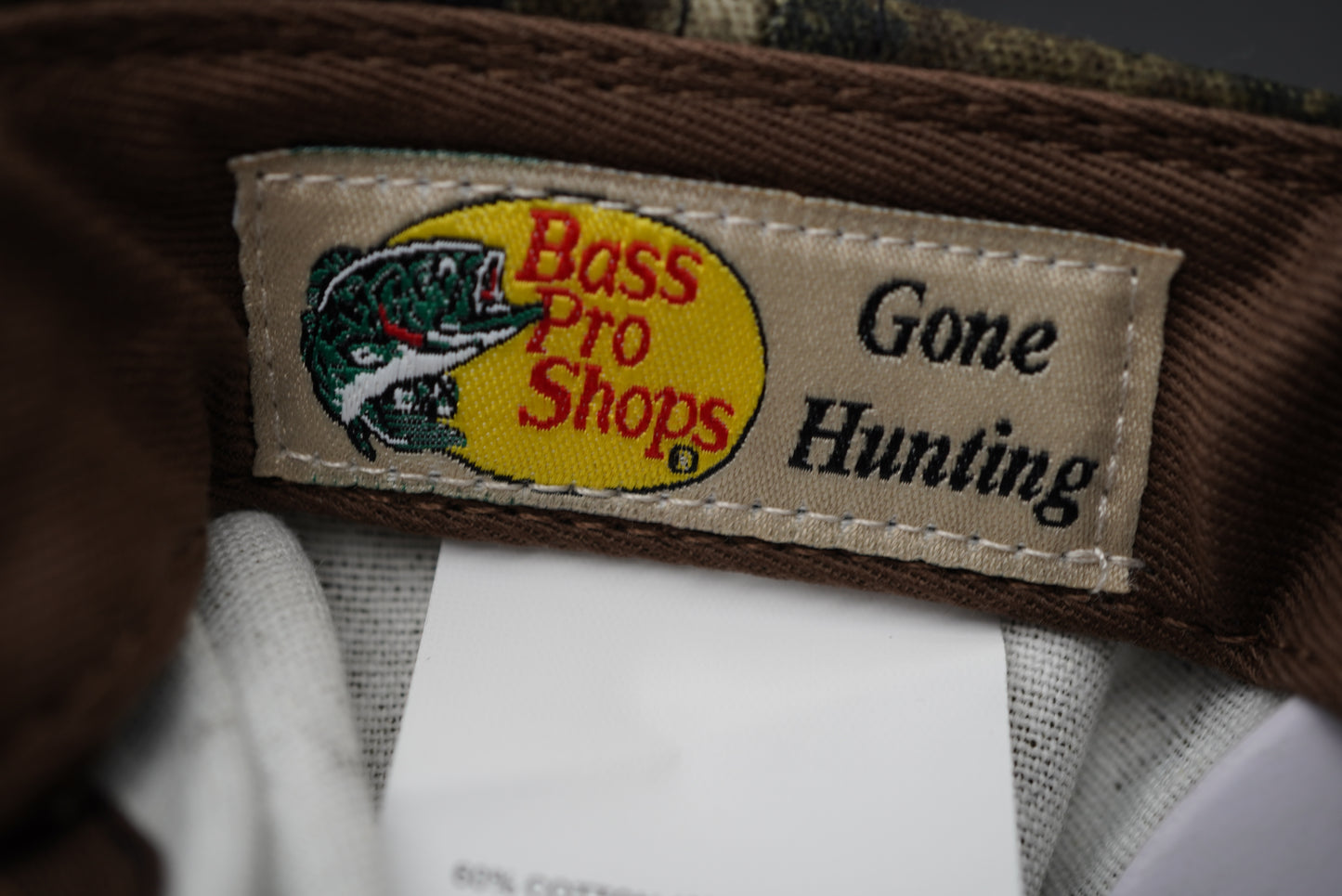 Bass Pro Shops Tonal Logo Cap for Men - TrueTimber Strata (Embroidered Logo)