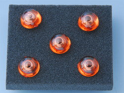 3-ply glass eyes 6mm red 5pcs