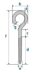 Heaton 1.85x32 open stainless steel 5 pieces