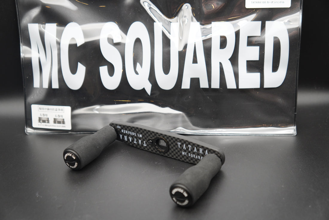 エムシースクエアード(MC SQUARED) TATARA カーボンハンドル 100mm 入荷しました☆