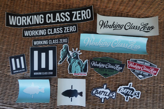 working.class.zero 帽子＆ステッカー 入荷しました！