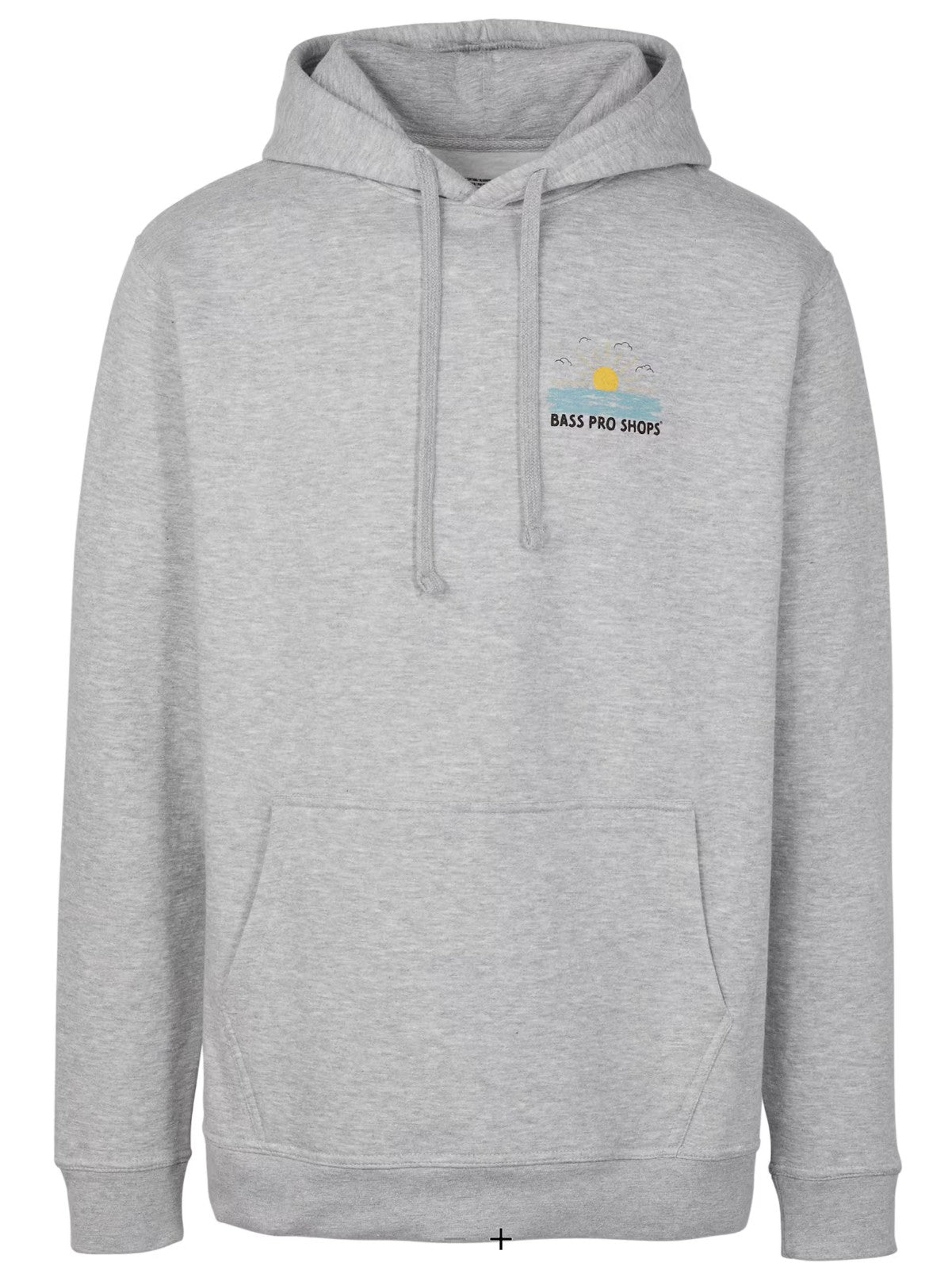 Bass Pro Shops Fishing Lessons Long-Sleeve Hoodie for Men - Heather Gray