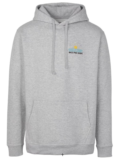 Bass Pro Shops Fishing Lessons Long-Sleeve Hoodie for Men - Heather Gray