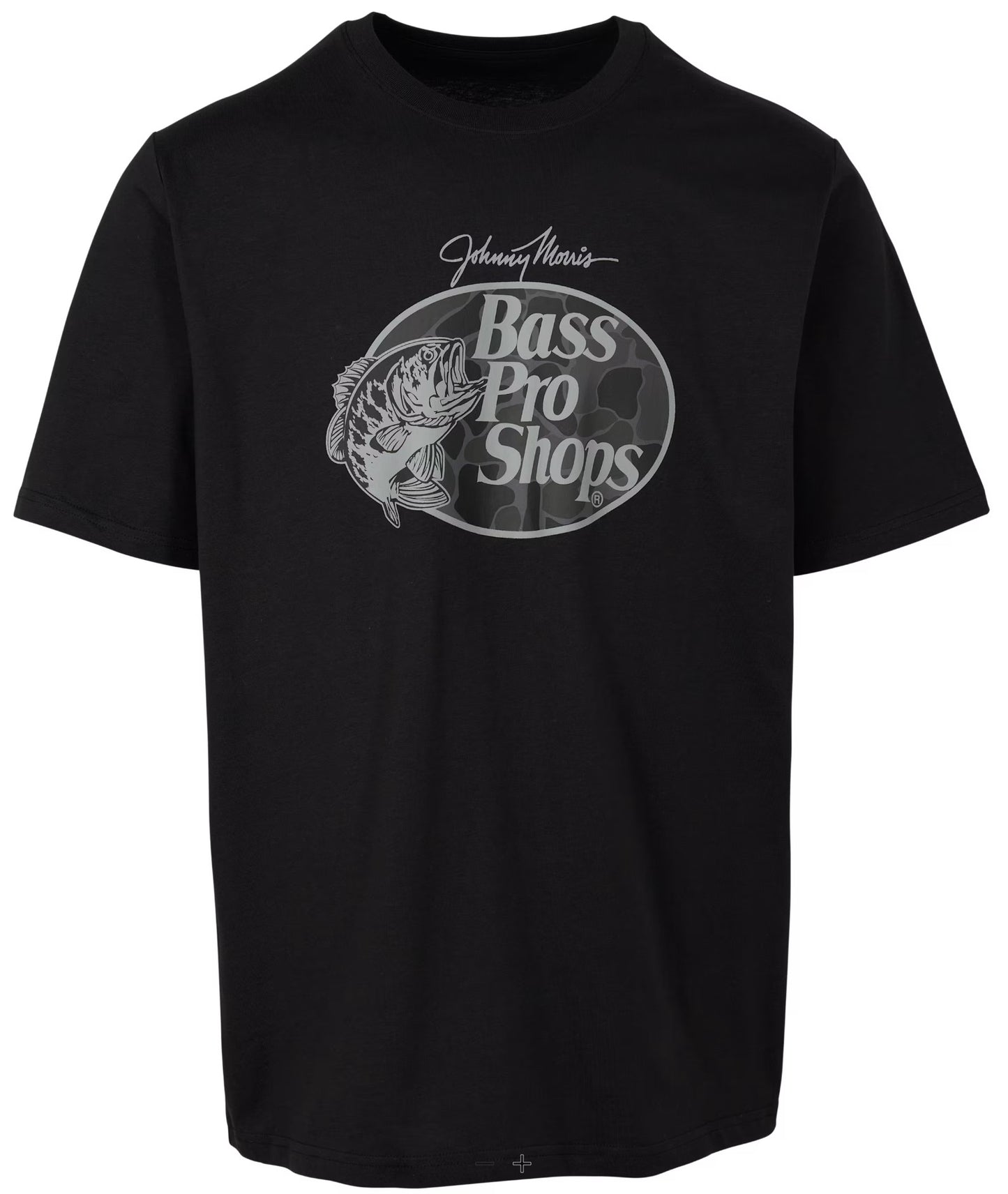Bass Pro Shops Camo-Filled Logo Short-Sleeve T-Shirt(Color: Black) | NUSHI Kyoto Japan