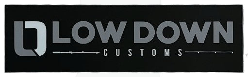 Low Down Customs Sticker | NUSHI Kyoto Japan