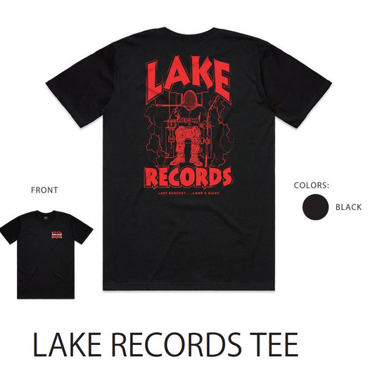 LAKE RECORDS TEE | NUSHI Kyoto Japan