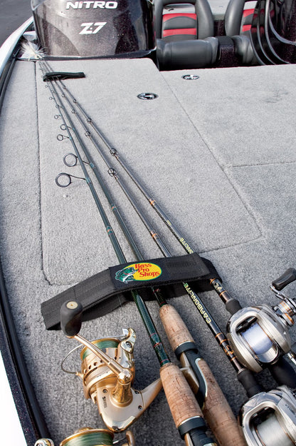 BassProShops Rod Wrap 2-Pack:Black
