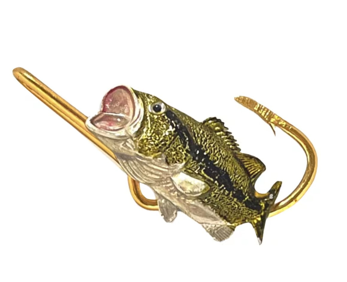 Hookits Laremouth Bass Hat Hook Pin
