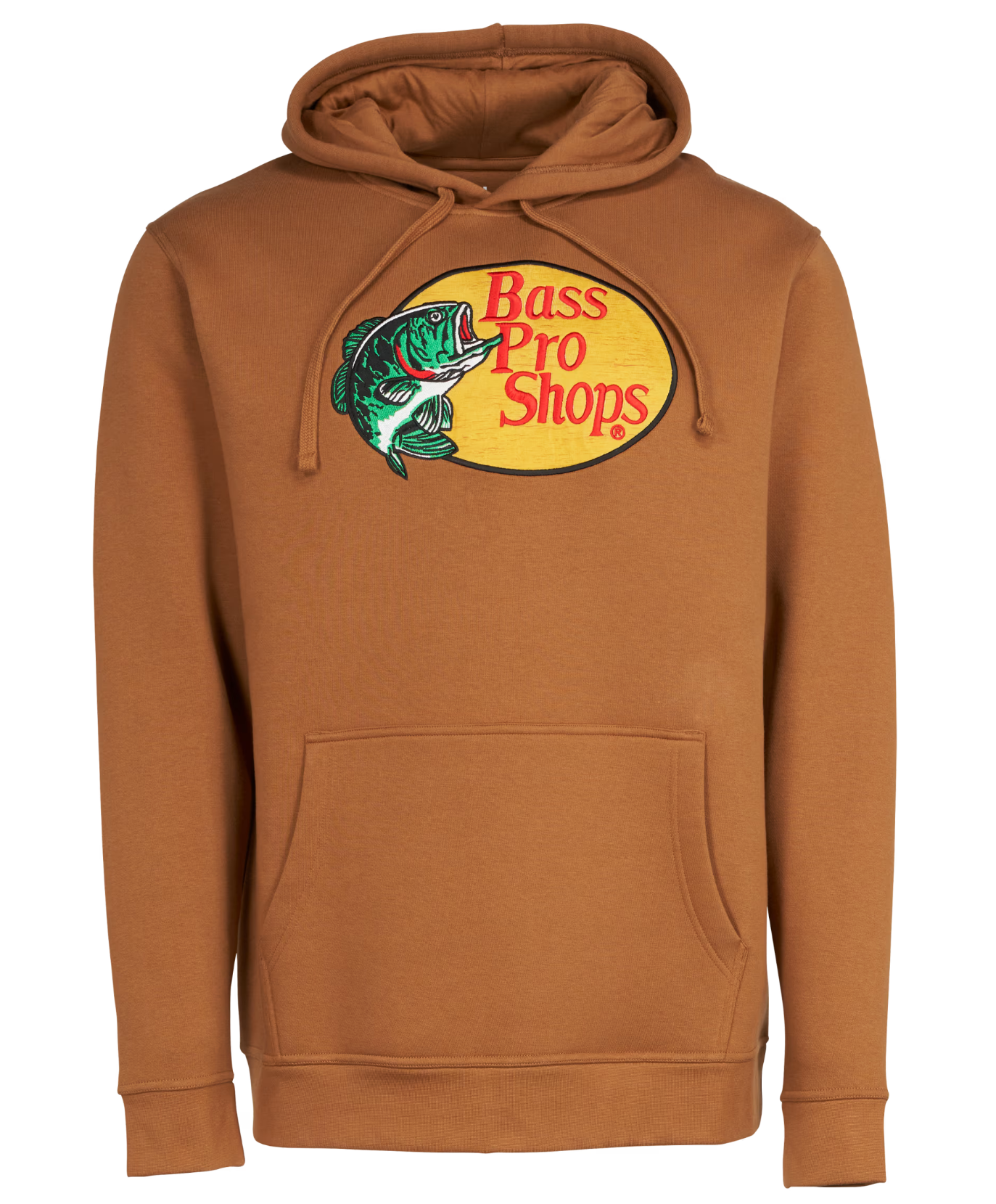 Bass Pro Shops Embroidered Woodcut Logo Long-Sleeve Hoodie for Men