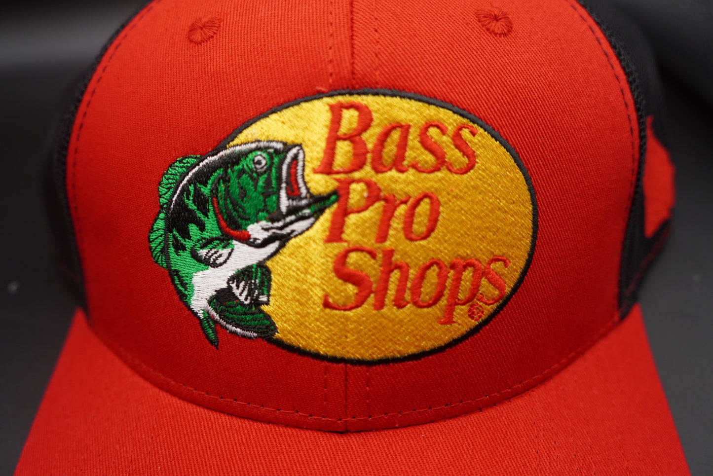 Bass Pro Shops Woodcut Logo and Georgia Patch Snapback Cap (Embroidered Logo)