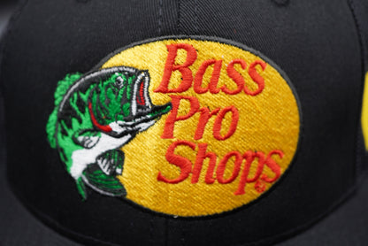 Bass Pro Shops Woodcut Logo and New Mexico Flag Snapback Cap (Embroidered Logo)