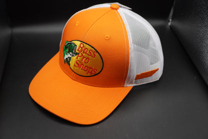 Bass Pro Shops Woodcut Logo and Tennessee Patch Snapback Cap (Embroidered Logo)