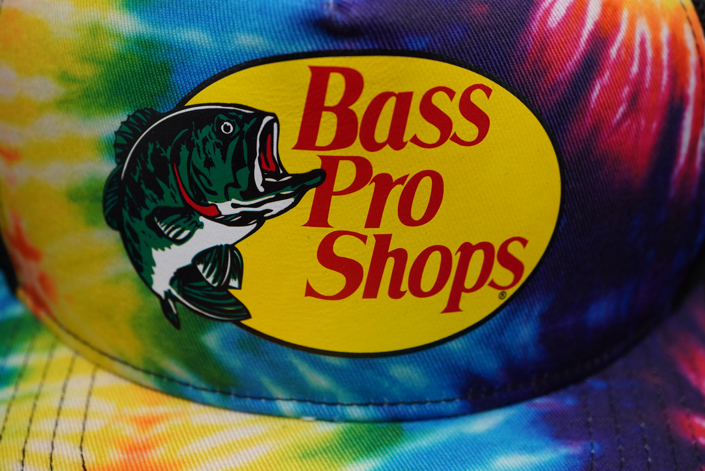 Bass Pro Shops Printed Mesh Trucker Cap - Tie Dye