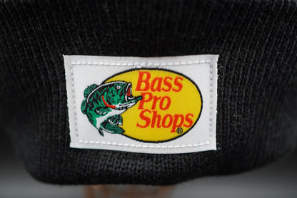 Bass Pro Shops Logo Label Knit Cuff Beanie - Black