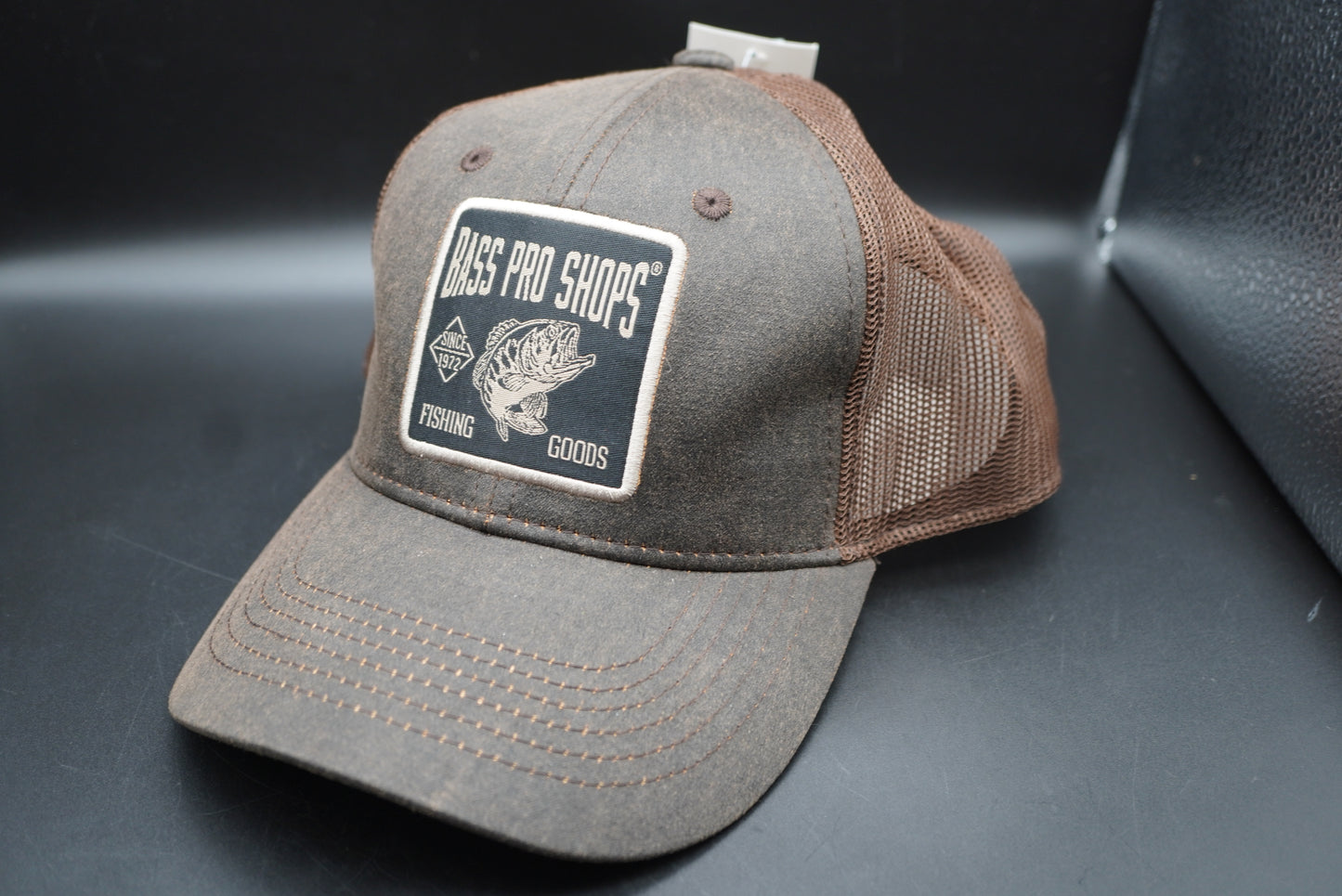 Bass Pro Shops Workwear Mesh-Back Cap - Brown (Embroidered Logo)