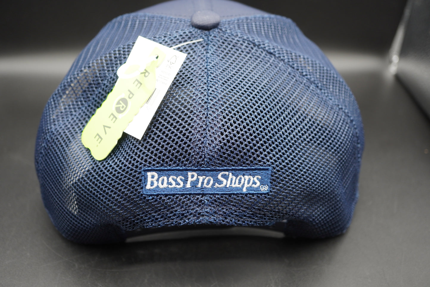 Bass Pro Shops Bass Performance Mesh-Back Cap - Navy (Embroidered Logo)