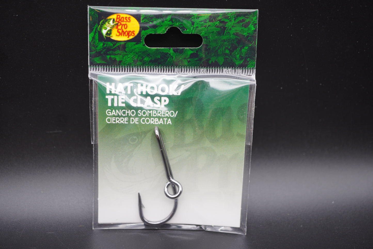 Bass Pro Shops Fish Hook Hat Pin - Tie Clasp