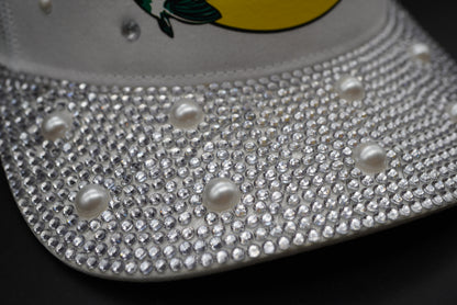 Bass Pro Shops Bling Mesh-Back Cap - White Pearl