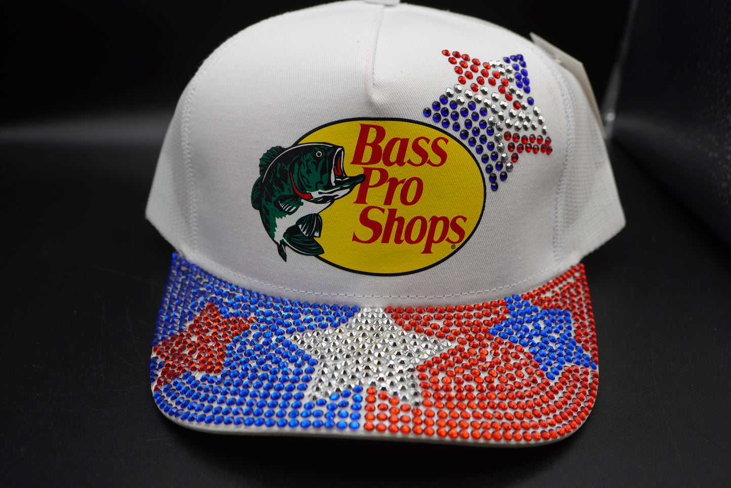 Bass Pro Shops Bling Mesh-Back Cap - Patriotic