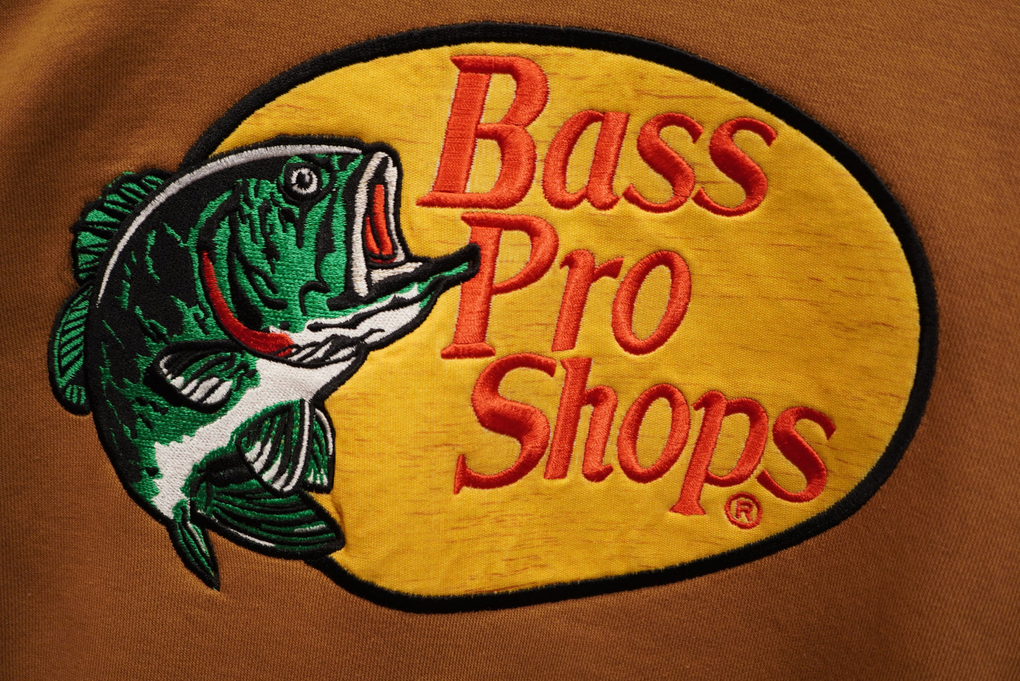 Bass Pro Shops Embroidered Woodcut Logo Long-Sleeve Hoodie for Men