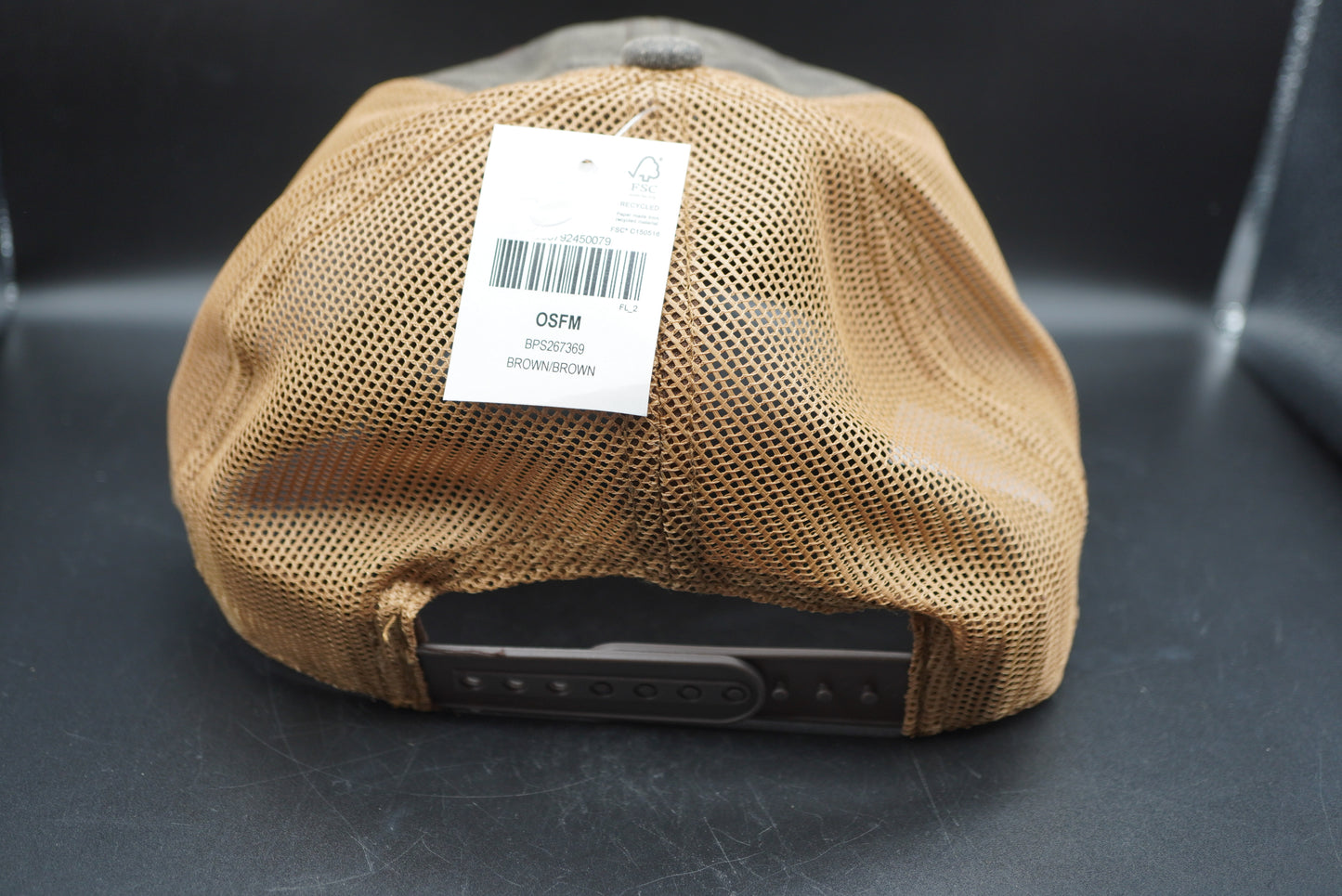 Bass Pro Shops Patch Workwear Mesh-Back Cap - Brown/Brown(刺繍ロゴ)