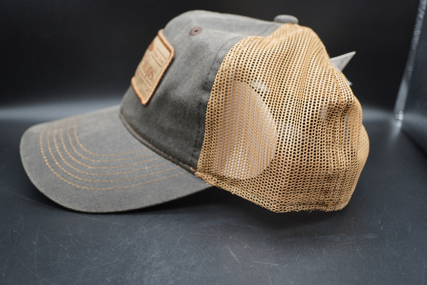 Bass Pro Shops Patch Workwear Mesh-Back Cap - Brown/Brown(刺繍ロゴ)