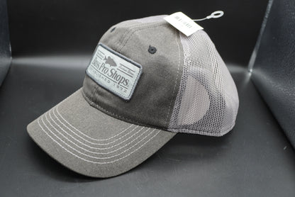 Bass Pro Shops Patch Workwear Mesh-Back Cap - Black/Black(刺繍ロゴ)