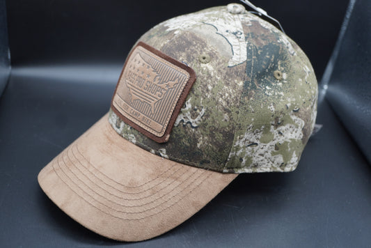 Bass Pro Shops Stacked Leather Patch Cap(レザーロゴ)