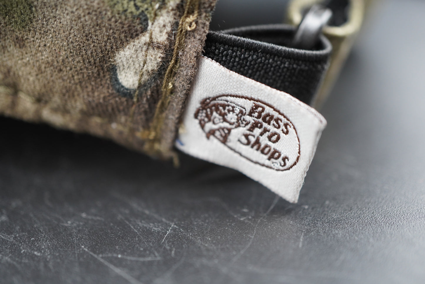 Bass Pro Shops Stacked Leather Patch Cap(レザーロゴ)