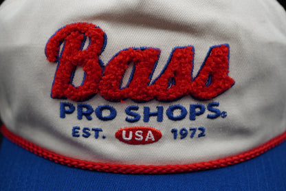 Bass Pro Shops Chenille Patch Cap - Red/Blue(刺繍ロゴ)