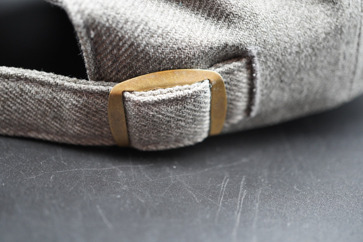 Bass Pro Shops Logo Waxed Canvas Cap - Grey (Embroidered Logo)