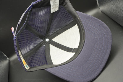 Bass Pro Shops Flag Logo Patch Mesh-Back Cap - Navy (Embroidered Logo)