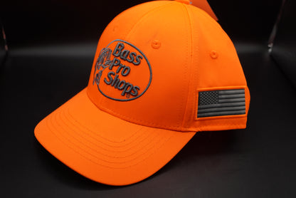 Bass Pro Shops Gameday Solid Back Cap for Youth - Blaze (Embroidered Logo) (Kids' and Women's Sizes)