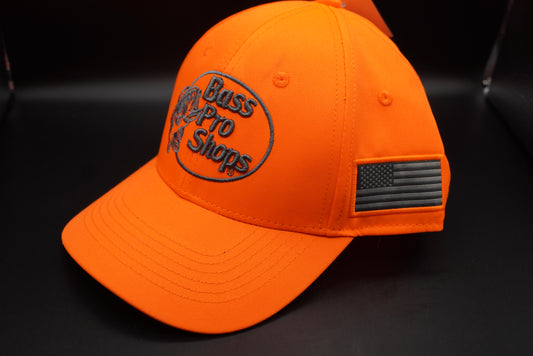 Bass Pro Shops Gameday Solid Back Cap for Youth - Blaze (Embroidered Logo) (Kids' and Women's Sizes)