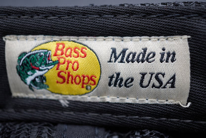 Bass Pro Shops Flag Logo Patch Mesh-Back Cap - Olive (Embroidered Logo)