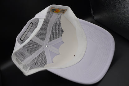 Bass Pro Shops Bass Performance Mesh-Back Cap - White (Embroidered Logo)