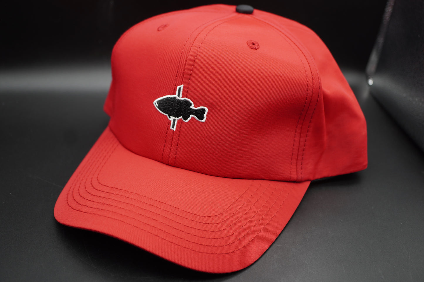 Trophy Mark Taslan Hat Red
