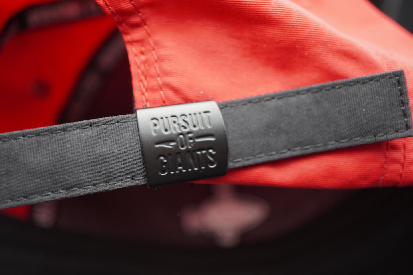 Trophy Mark Taslan Hat Red