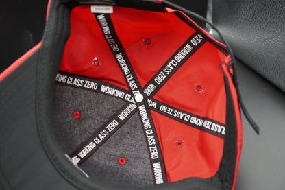 Trophy Mark Taslan Hat Red