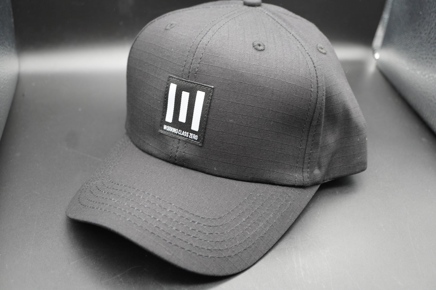 Bars Riptop Canvas Hat Black