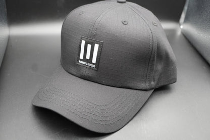 Bars Riptop Canvas Hat Black