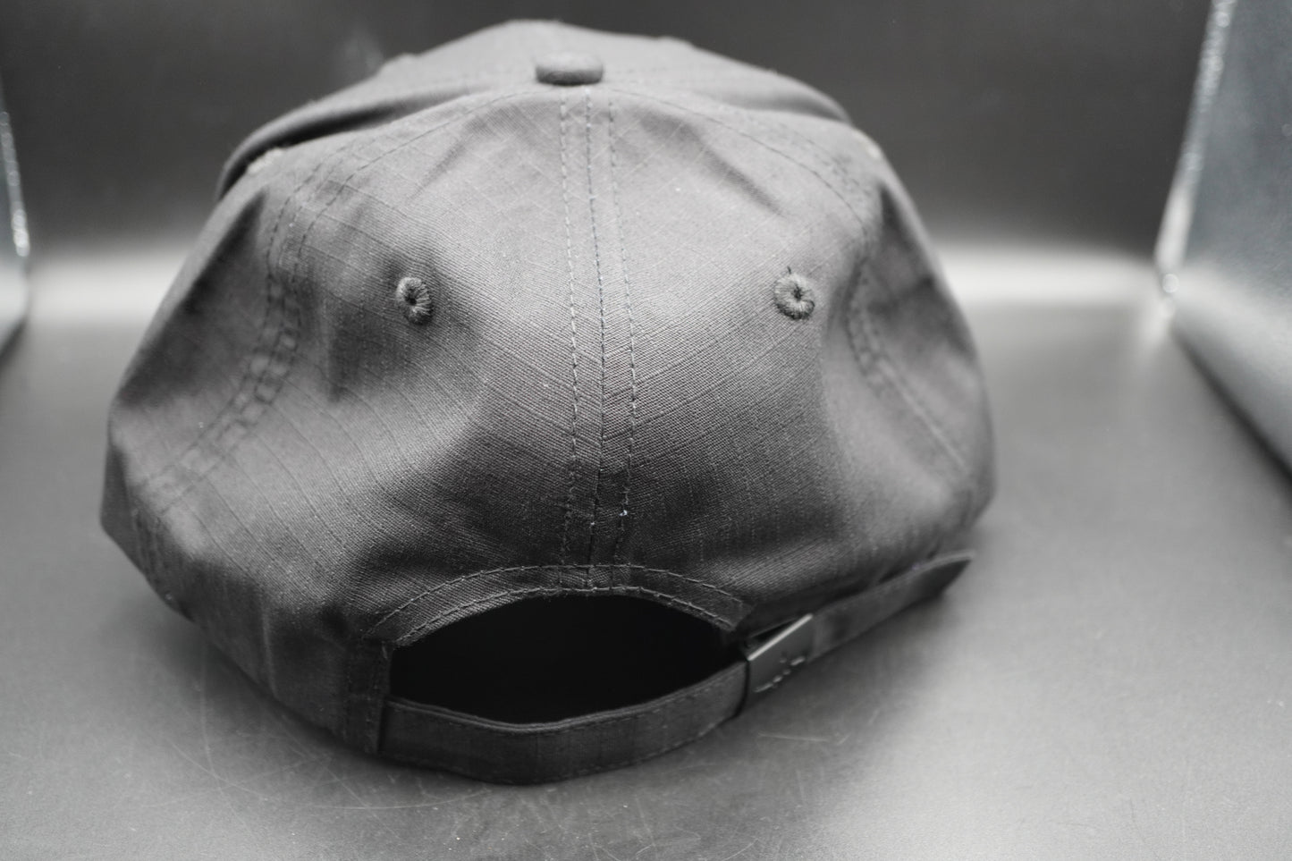 Bars Riptop Canvas Hat Black