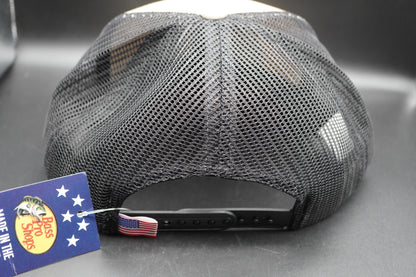 Bass Pro Shops Flag Logo Patch Mesh-Back Cap - Stone (刺繍ロゴ)