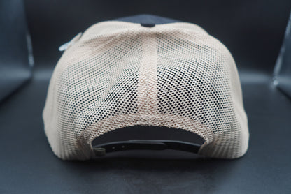 Bass Pro Shops Fishing Rod Flag Mesh-Back Snapback Cap - Black(刺繍ロゴ)