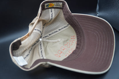 New!Bass Pro Shops Felt Patch Mesh-Back Cap - Khaki(刺繍ロゴ)