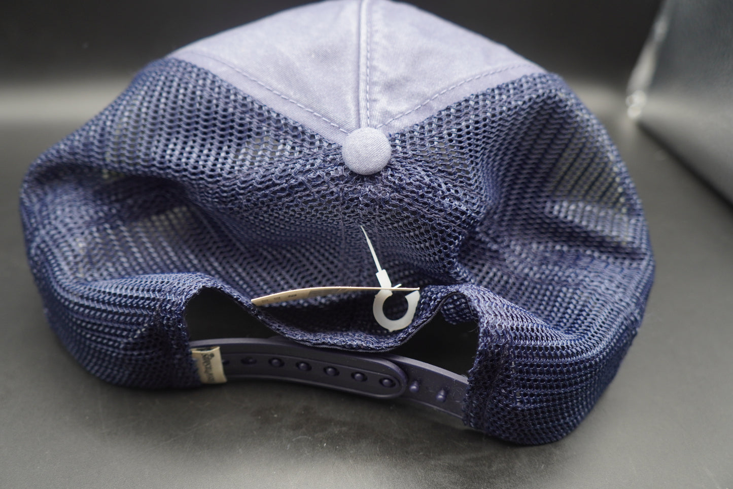 New!Bass Pro Shops Felt Patch Mesh-Back Cap - Slate Blue(刺繍ロゴ)