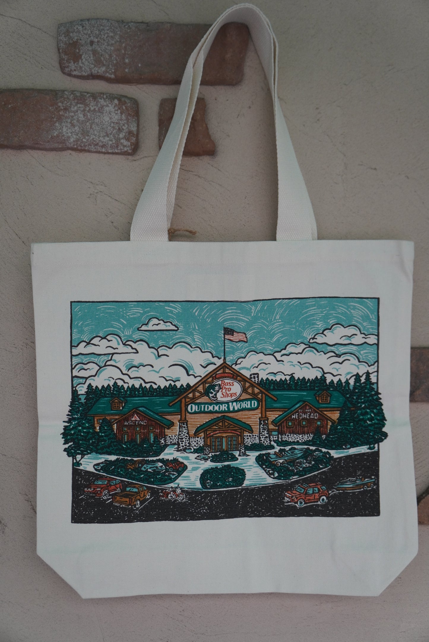 Bass Pro Shops Canvas Tote Bag - Outdoor World