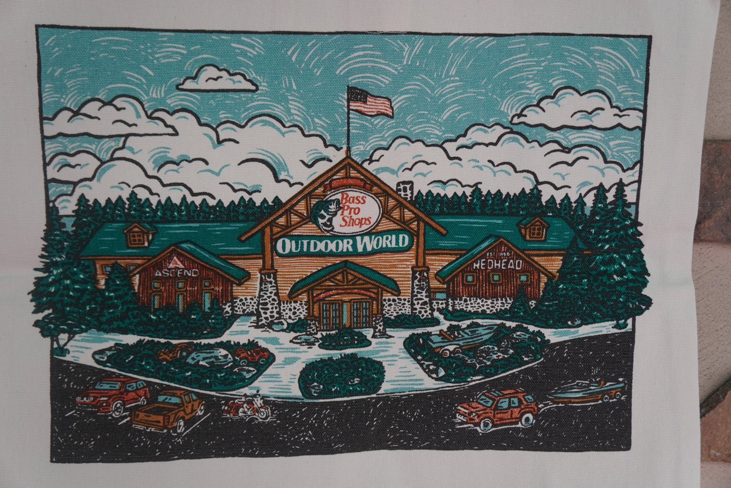 Bass Pro Shops Canvas Tote Bag - Outdoor World