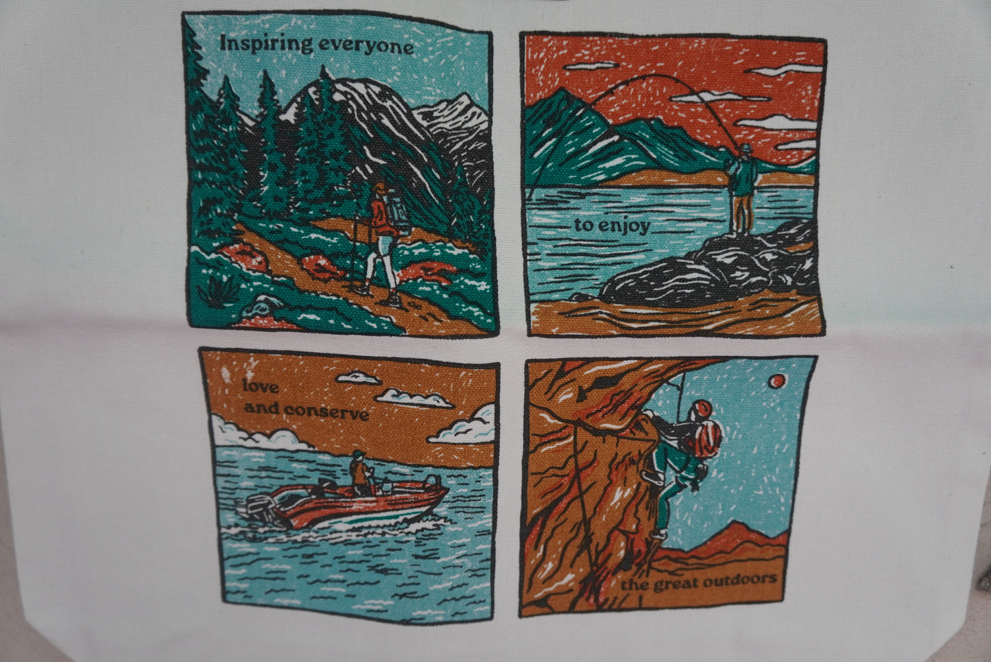 Bass Pro Shops Canvas Tote Bag - Outdoor World